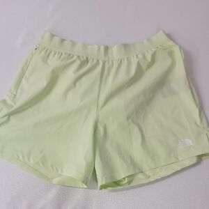 The North Face Women's Pastel Green Athletic Shorts